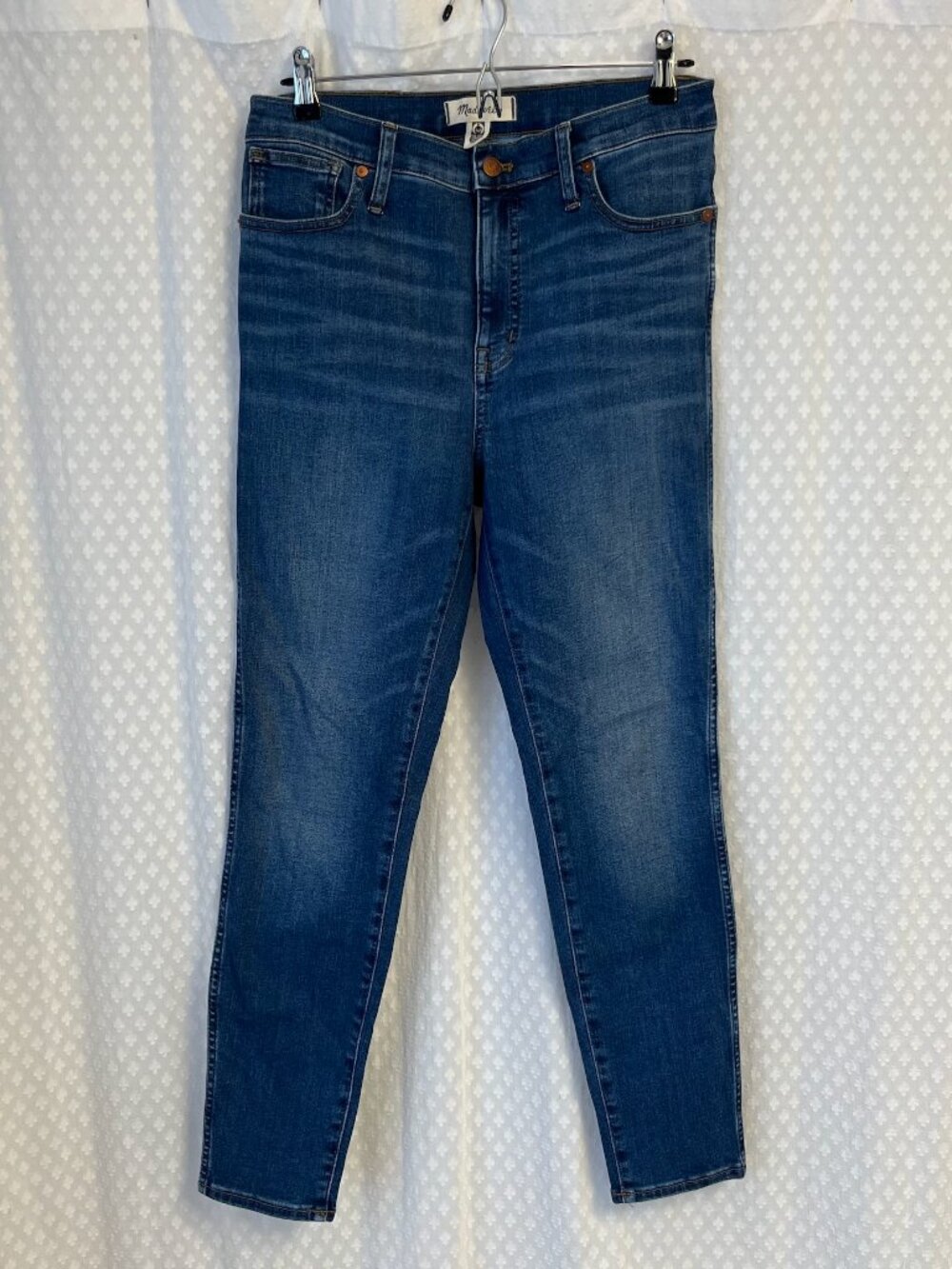 Madewell 10" High-Rise Skinny Jeans Medium Wash Size 29